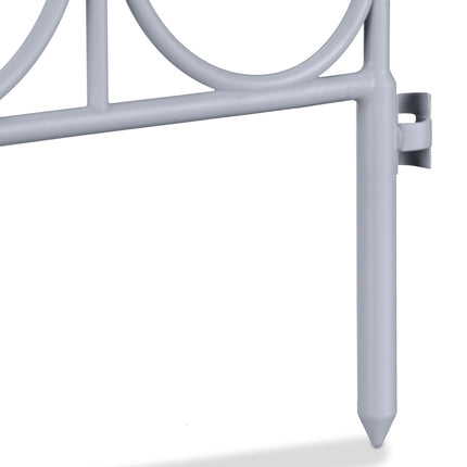 Plastic bed canopy - set of 6