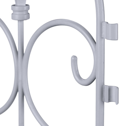 Plastic bed canopy - set of 6