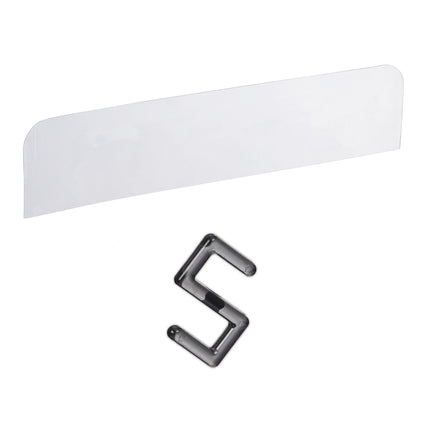 Plastic bed shelf