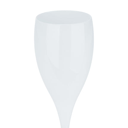 Plastic champagne glasses, set of 6