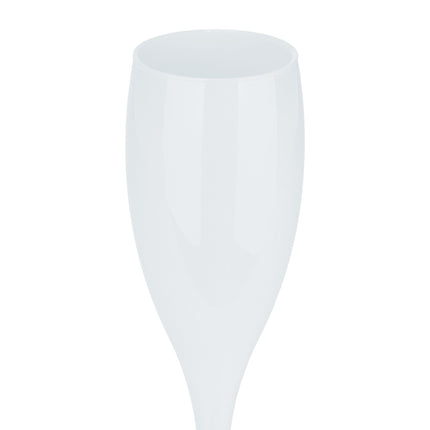 Plastic champagne glasses, set of 6