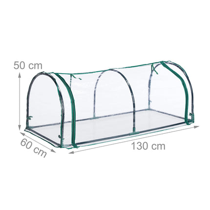 Plastic garden greenhouse tent