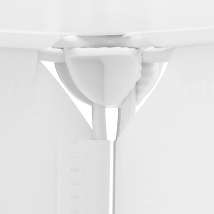 Plastic shoe shelf with 4 compartments