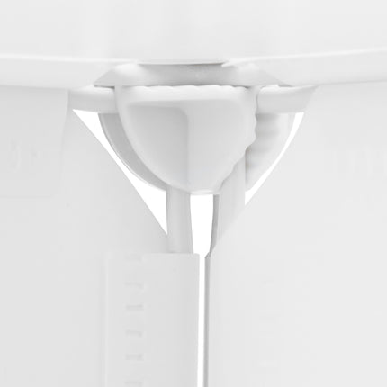 Plastic shoe shelf with 8 compartments