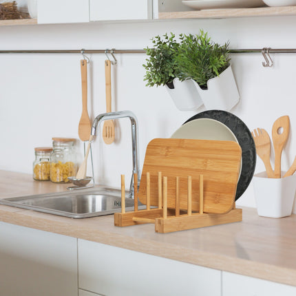 Plate rack for 6 plates Set of 2