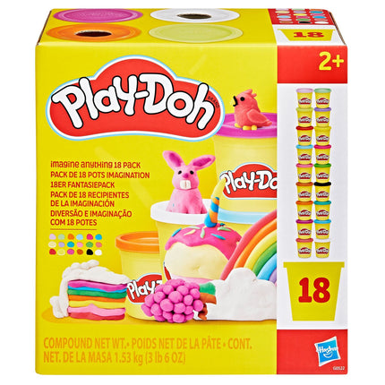 Play-Doh Compound 18-Pack for Creative Imagination and Fun