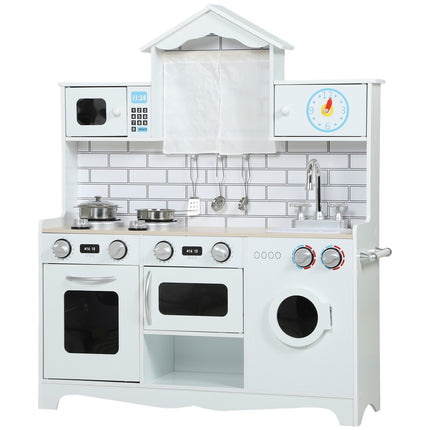 Play Kitchen with Oven, Sink, Sound, Accessories, Ages 3-6