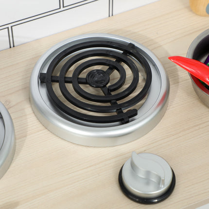 Play Kitchen with Oven, Sink, Sound, Accessories, Ages 3-6