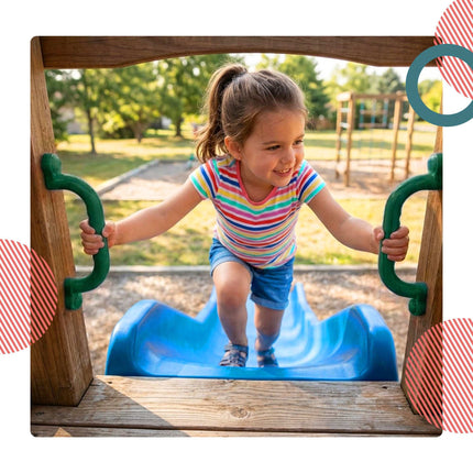 Play Tower Accessories Set, 8-Piece Weatherproof Kit