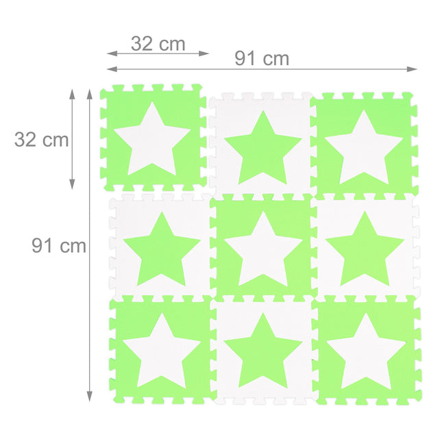 Play mat puzzle, star
