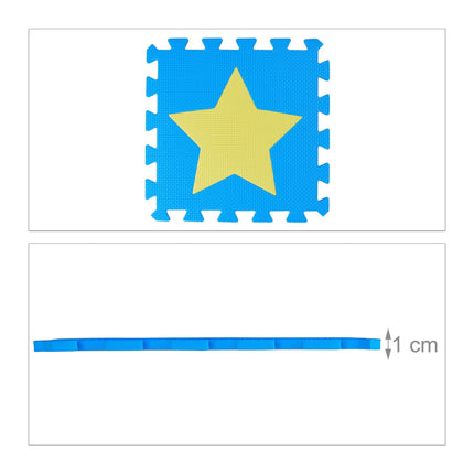 Play mat puzzle, star