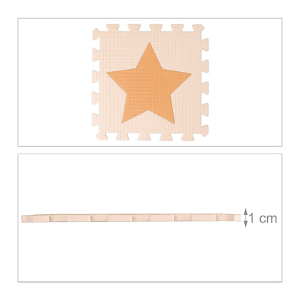Play mat puzzle, star