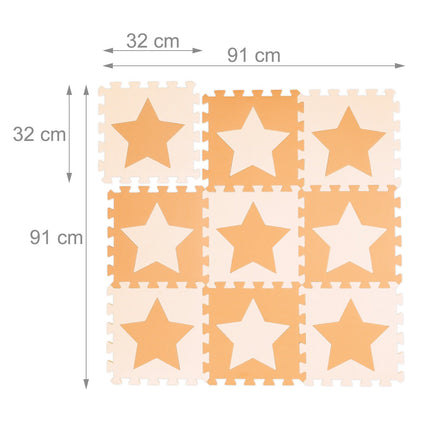 Play mat puzzle, star