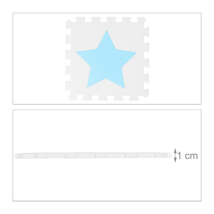 Play mat puzzle, star