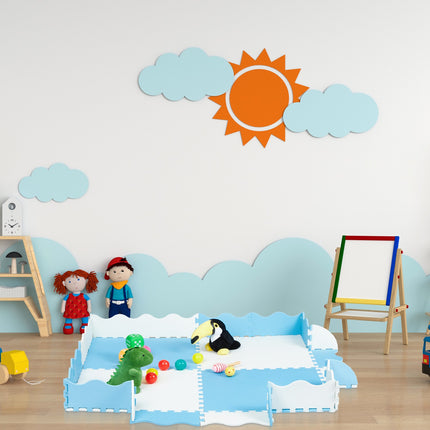 Play mat with border