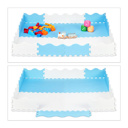 Play mat with border