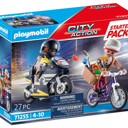 Playmobil City Action Starter Pack Special Forces And Thief 71255