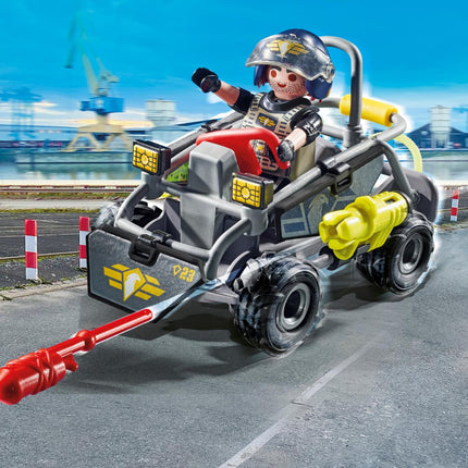 Playmobil City Action Tactical Unit - Mulit-Terrain Quad 71147