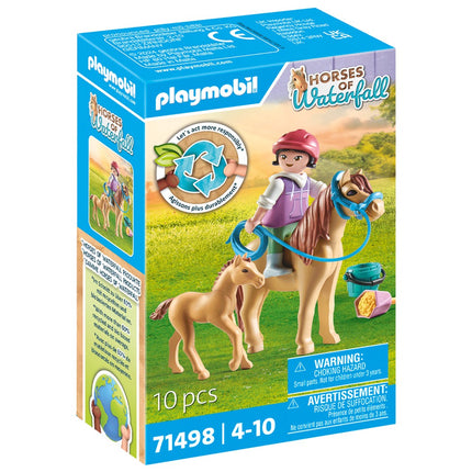 Playmobil Horses Of Waterfall Child With Pony And Foal  71498