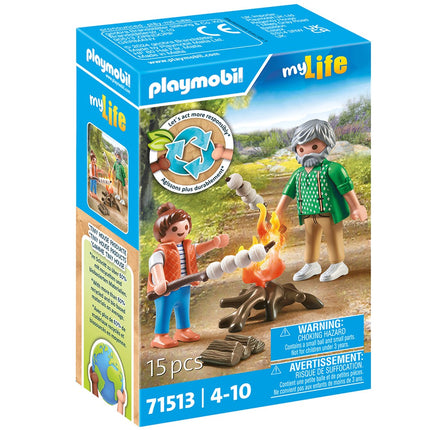 Playmobil My Life Campfire With Marshmallows 71513