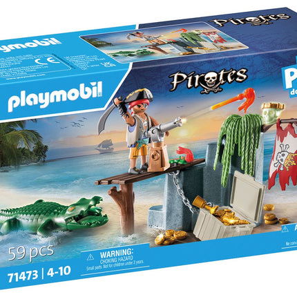 Playmobil Pirates Pirate With Alligator 71473
