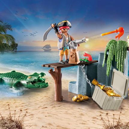 Playmobil Pirates Pirate With Alligator 71473