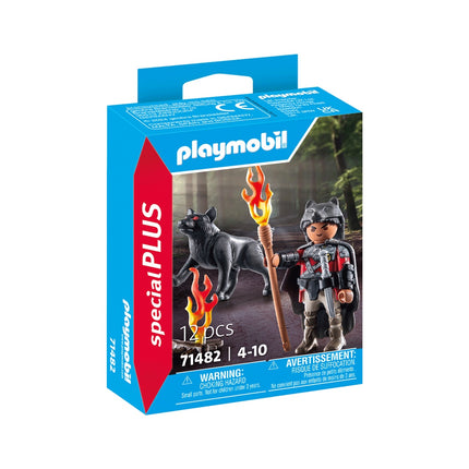 Playmobil Special Plus Warrior With Wolf 71482