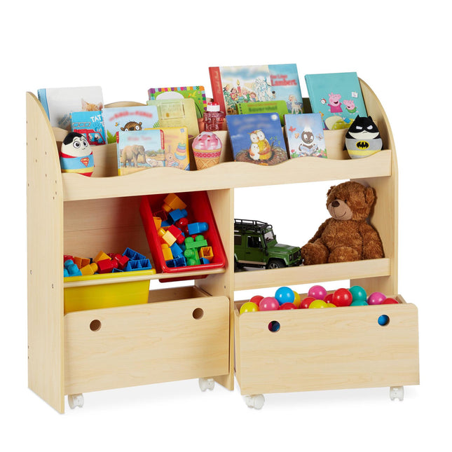 Playroom Storage For Toys & Books