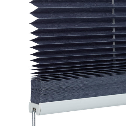 Pleated blind gray without drilling