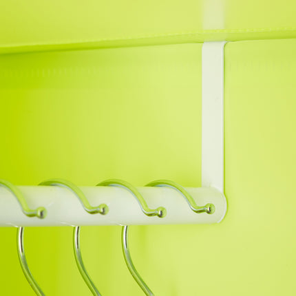 Plug-in system for children's shelf