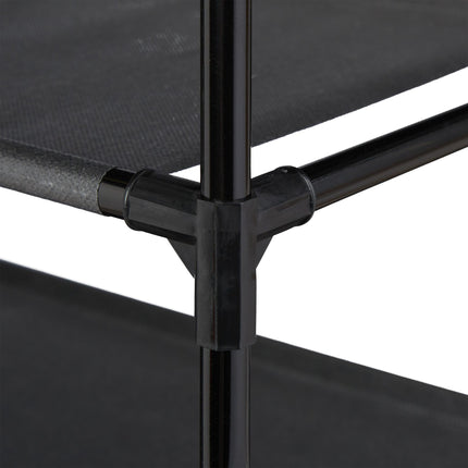 Plug-in system for shoe racks 4 levels