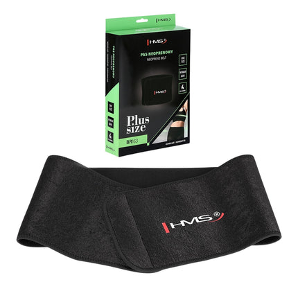 Plus Size Black Waist Support Belt