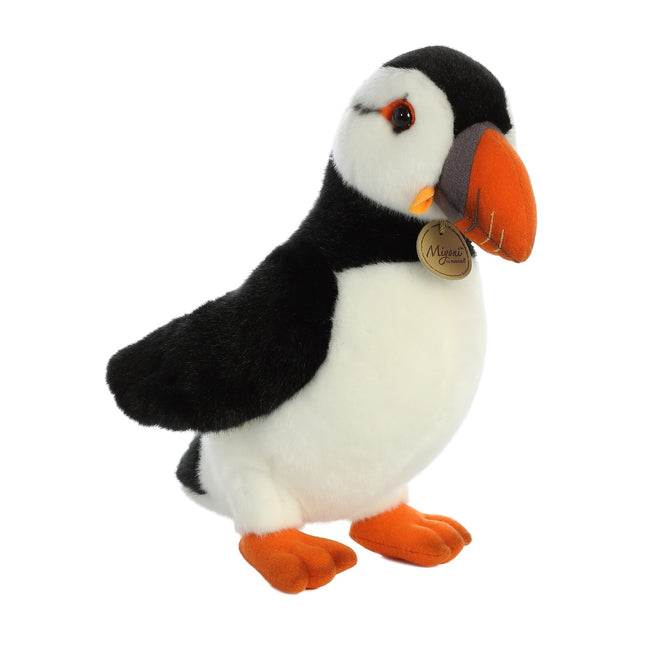 Plush Puffin Toy, 25 cm, Soft and Cuddly Stuffed Animal