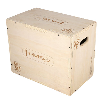 Plyometric Box, 50x40x30cm, Durable Chest Equipment