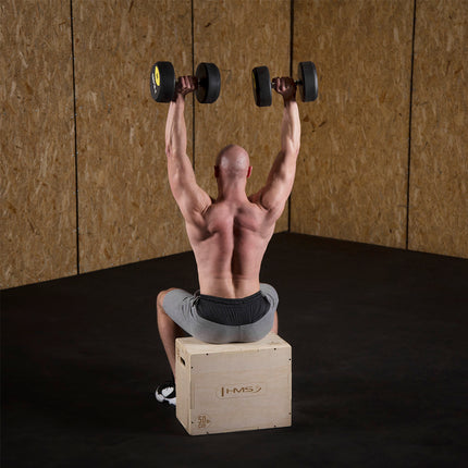 Plyometric Box, 50x40x30cm, Durable Chest Equipment