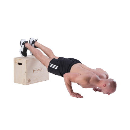 Plyometric Box, 50x40x30cm, Durable Chest Equipment