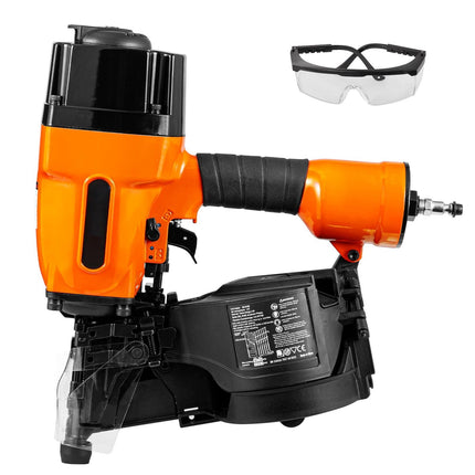 Pneumatic Coil Framing Nailer, 15 Degree, 1-3/4–3-1/2 in
