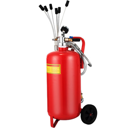Pneumatic Oil Extractor, 22.7L Steel Tank, Portable