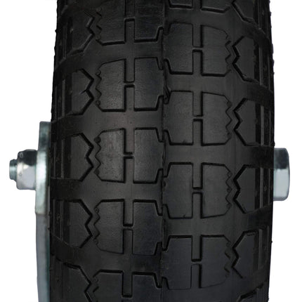 Pneumatic Tyre Swivel Castor, 3.50-6, Heavy-Duty Steel