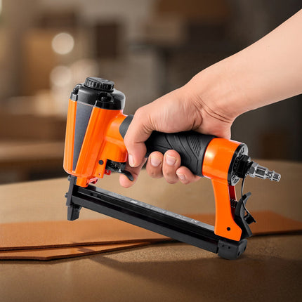Pneumatic Upholstery Stapler, 21-Gauge, 80 Series, 1/4–5/8 In