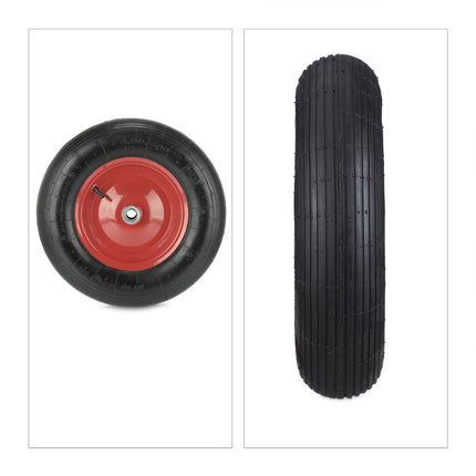 Pneumatic Wheelbarrow Tyre 4.80/4.00-8, Shock-Absorbent