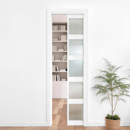 Pocket Door Track Kit, Soft Close, 1135 mm Single
