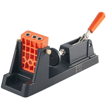 Pocket Hole Jig Kit, 1/2–1-1/2 in Adjustable, Dust Adapter