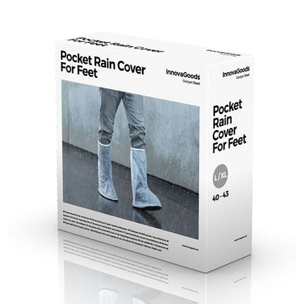 Pocket Rain Cover for Feet InnovaGoods 2 Units - S/M