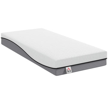Pocket Spring Mattress with Gel Memory Foam, Green Tea, 200x90x20 cm