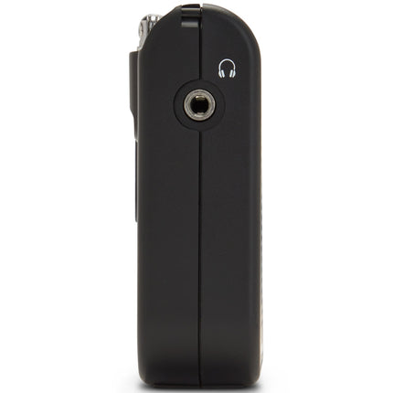 Pocket radio with FM/AM Black