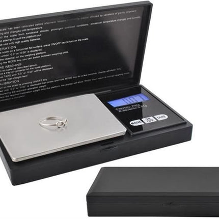 Pocket scale 200 x 0.01g with a flap