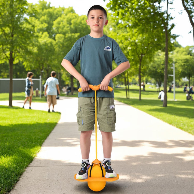 Pogo Ball Stick voor kinderen - Buitenspringspeelgoed met pomp