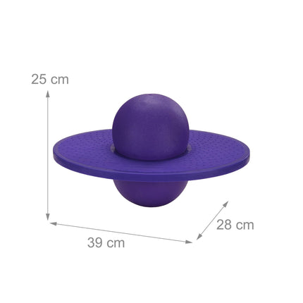 Pogo Ball With Non-Slip Base, 100 kg Max, Pump