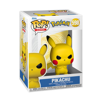 Pokemon Grumpy Pikachu Funko Pop! Vinyl Figure, Collectible Toy